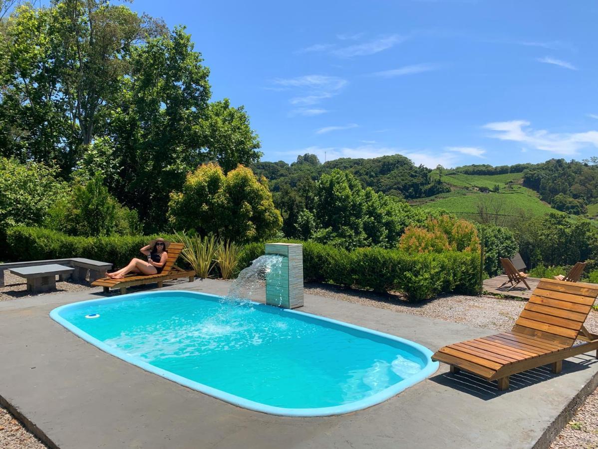 Casa Na Arvore Com Hidro, Piscina, Trilha, Cavalo Bento Gonçalves Eksteriør bilde