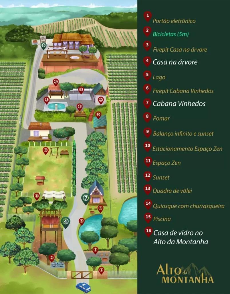Casa Na Arvore Com Hidro, Piscina, Trilha, Cavalo Bento Gonçalves Eksteriør bilde