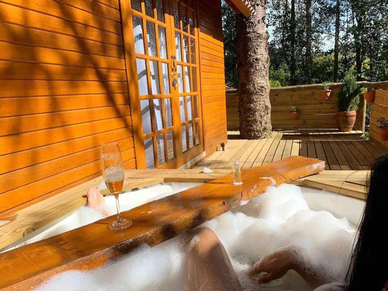 Casa Na Arvore Com Hidro, Piscina, Trilha, Cavalo Bento Gonçalves Eksteriør bilde